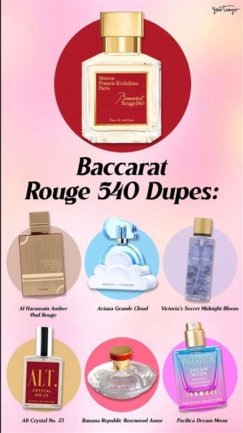 perfume baccarat rouge dupe|baccarat rouge 540 vs alt.